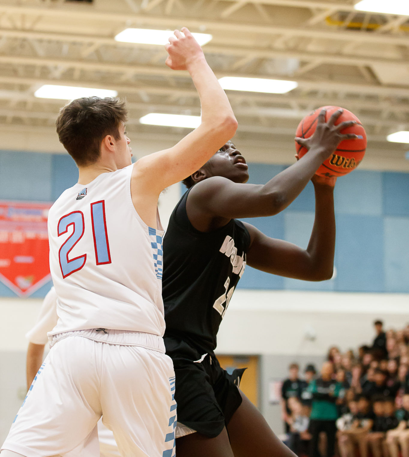 Marshall vs. Wakefield boys hoops 5